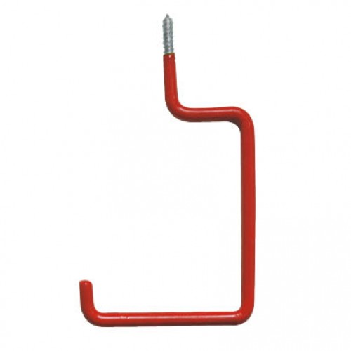 Screw in Plastic Dipped Square Hooks (Pair)